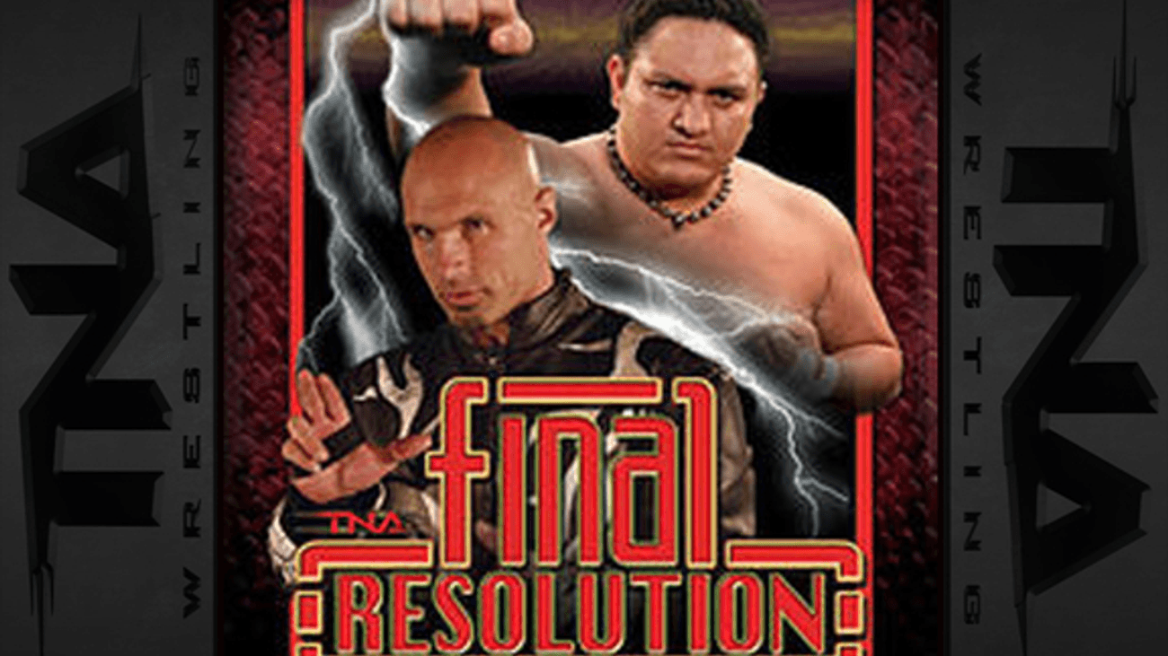 TNA Final Resolution 2006 IMPACT Wrestling