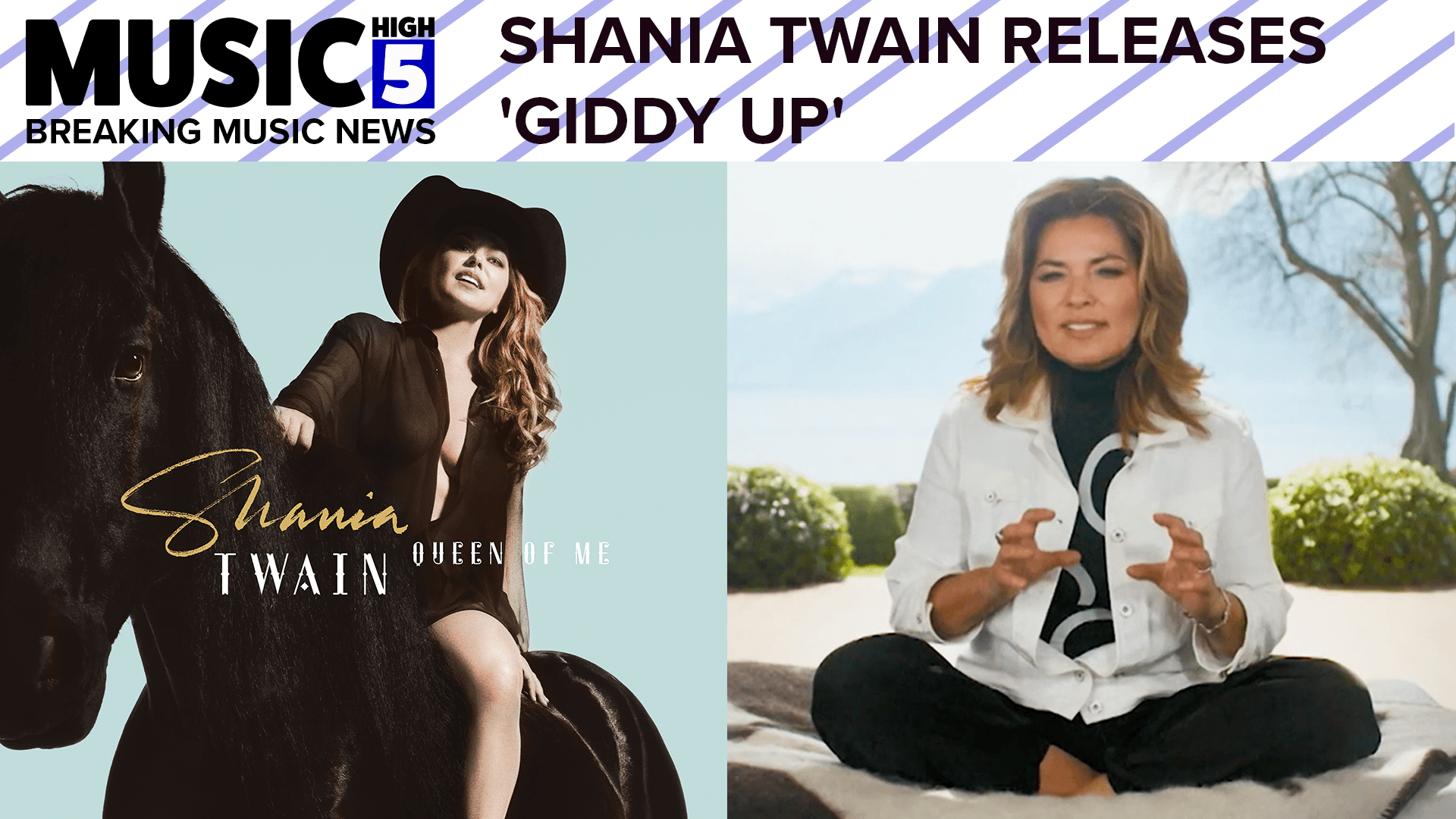 Shania Twain Releases 'Giddy Up,' Her Long-Awaited New Single | Music ...